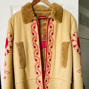 REPLAY Embroidered Coat